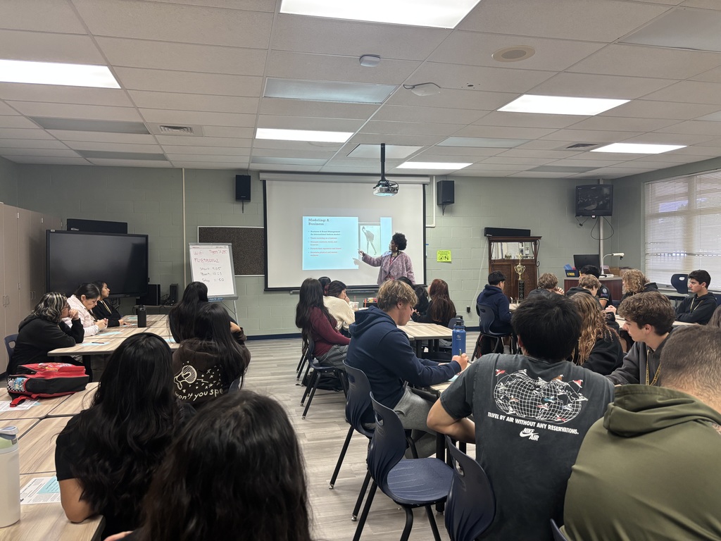 Guest Speaker at MCHS - Jai Matthews