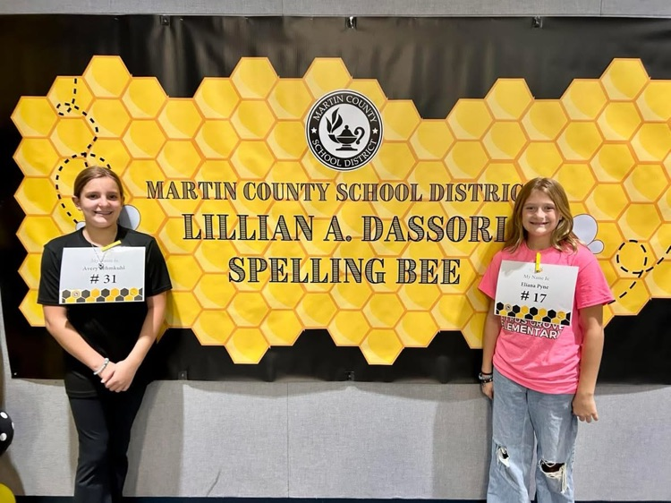 elementary school students compete in annual spelling bee