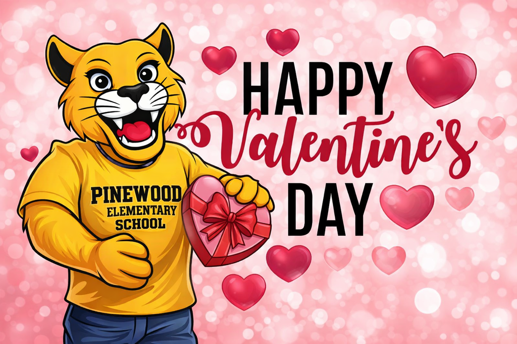 Valentine's Day with Pinewood's cougar