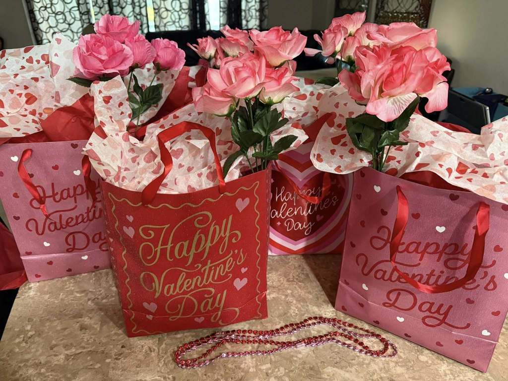 Students show heart to the community for Valentine's Day