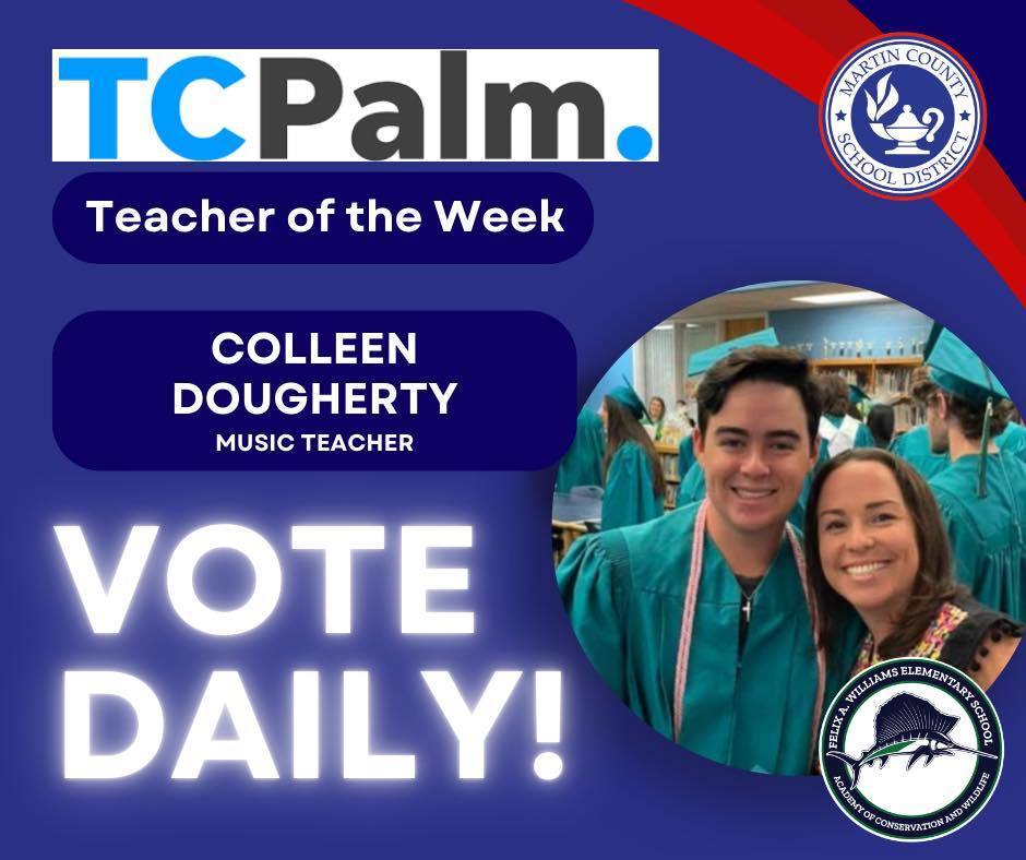 TCPalm Teacher of the Week Colleen Dougherty