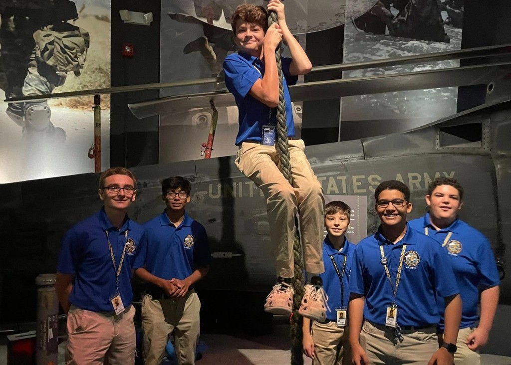 Aiming Higher at MCHS with Air Force JROTC Program - Field Trips