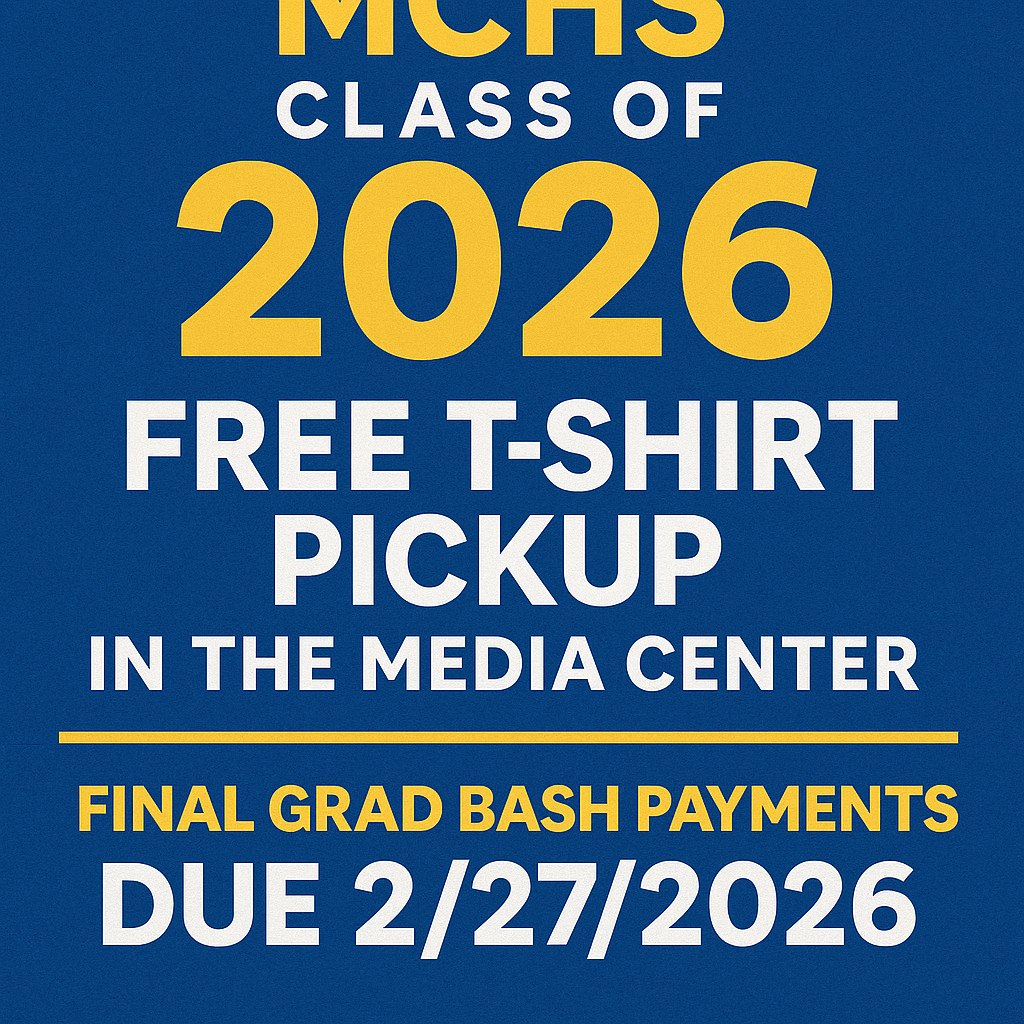 MCHS Class of 2026 Announcements