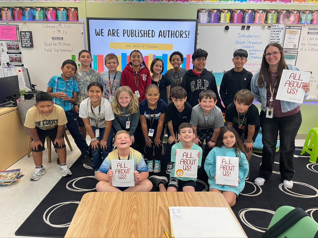 Mrs. Milo's 4th Grade Authors 