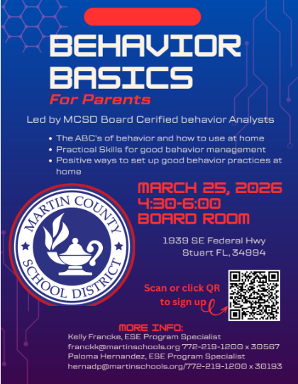 Behavior Basics Flyer
