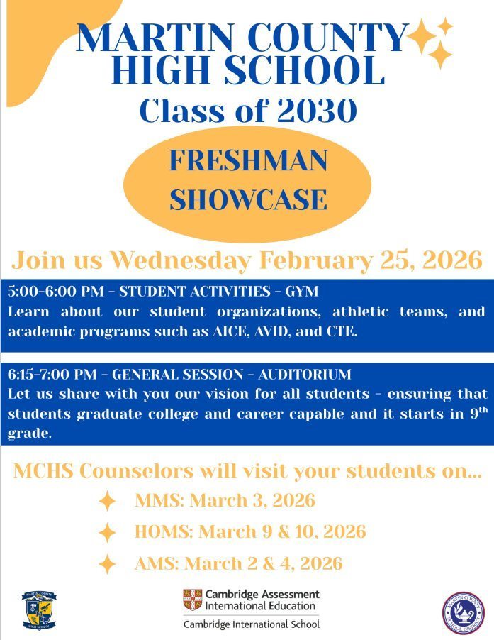Martin County High School Freshmen Preview