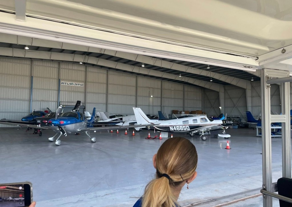 MCHS AFJROTC Visits Stuart Airport