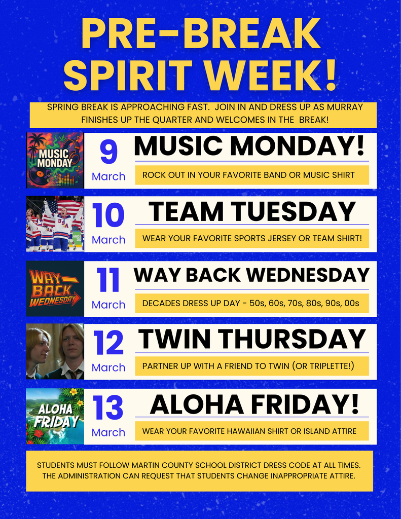 Pre-Break Spirit Week