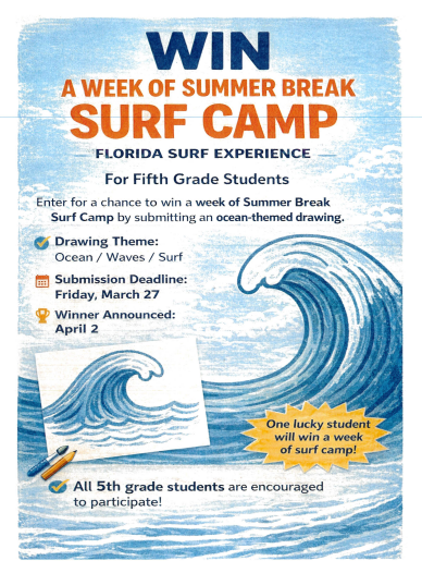 Art contest for surf camp