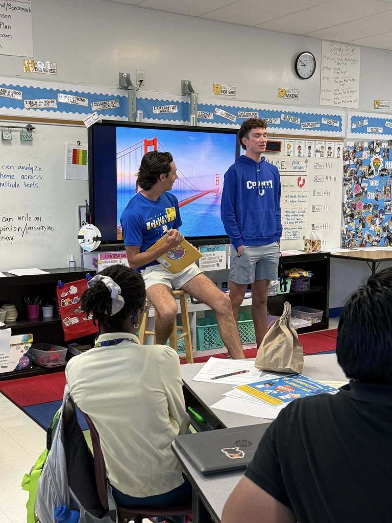 MCHS baseball players read to JDP students