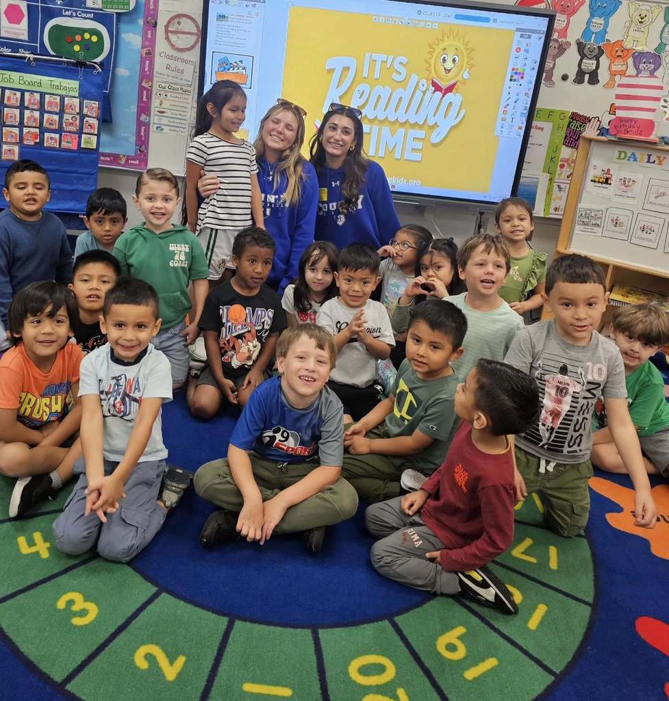 MCHS baseball players read to JDP students