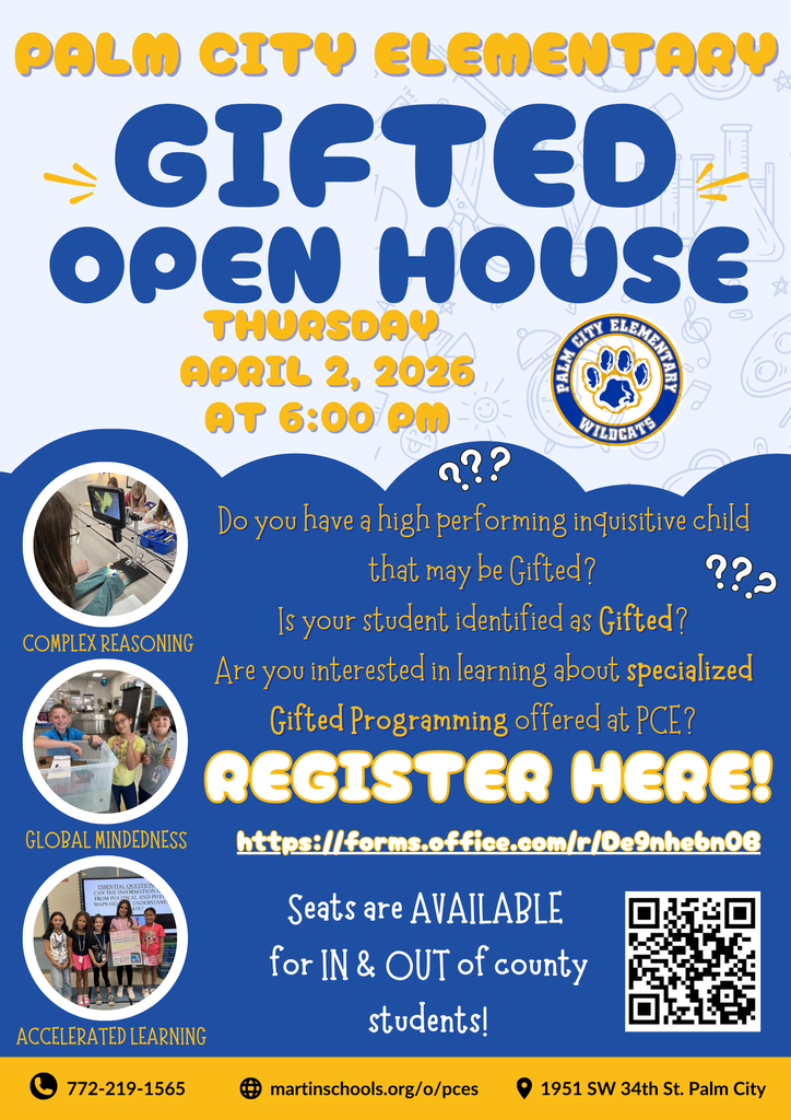 Gifted Open House 2026 Updated