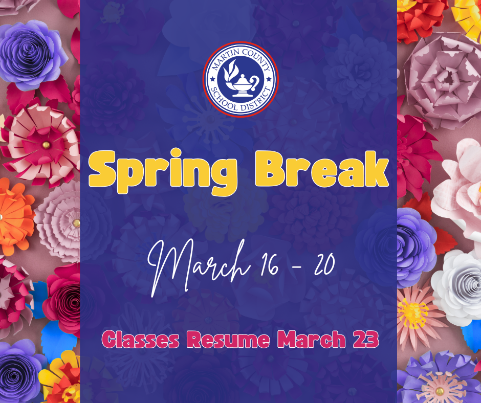 Spring Break March 16-20