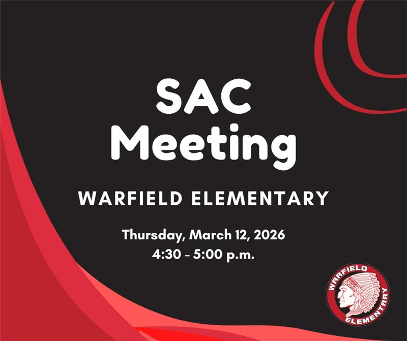 Warfield Elementary SAC Meeting