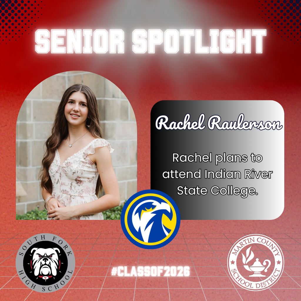 SFHS Senior Spotlight Rachel Raulerson