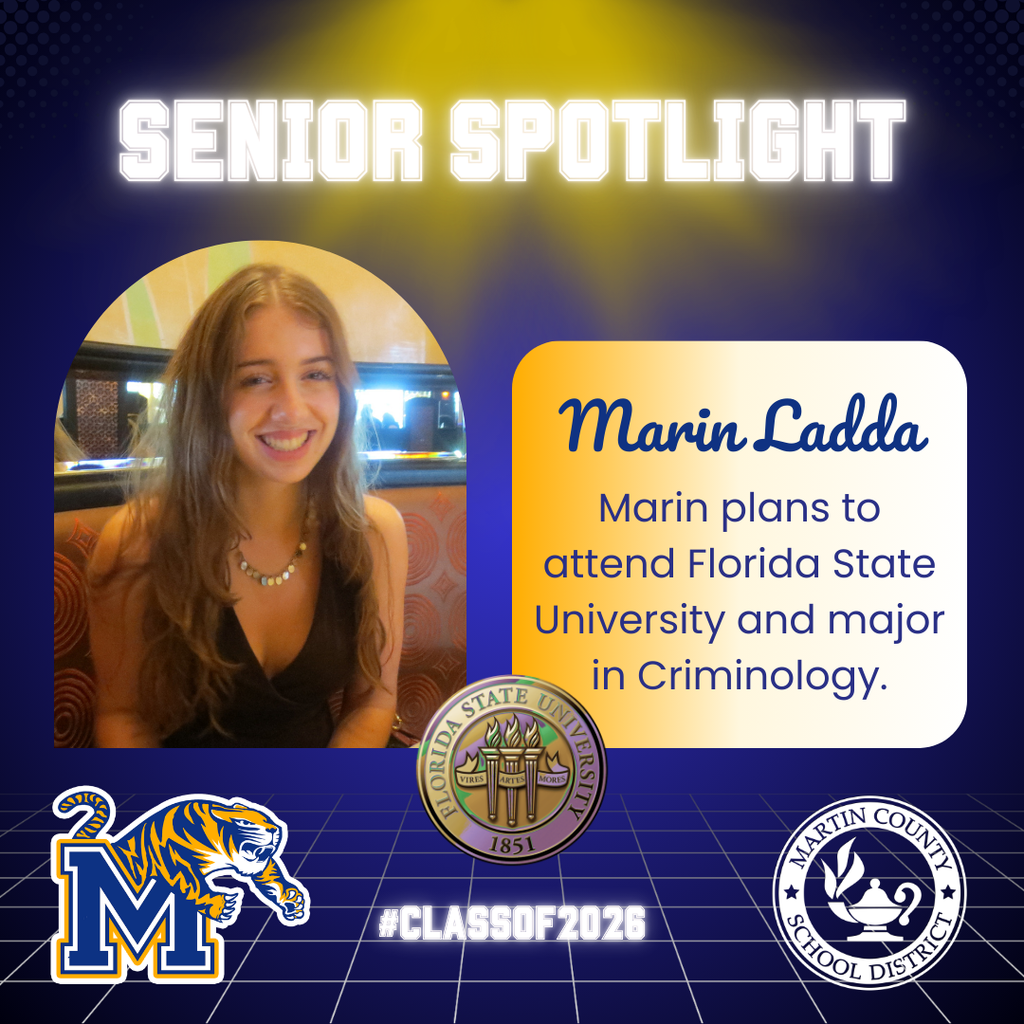 Spotlight on MCHS senior Marin Ladda