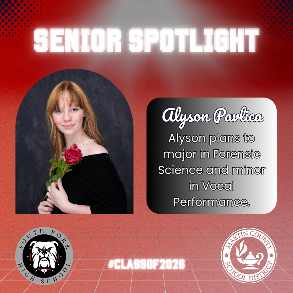 Spotlight on SFHS senior Alyson Pavlica
