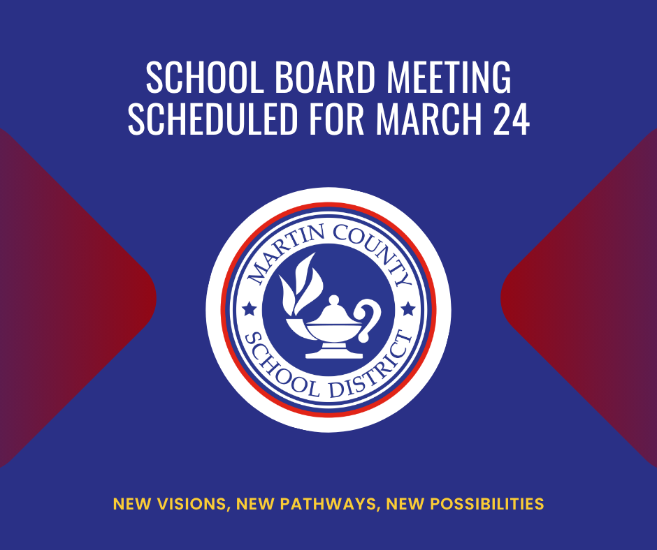 School Board meeting scheduled for March 24