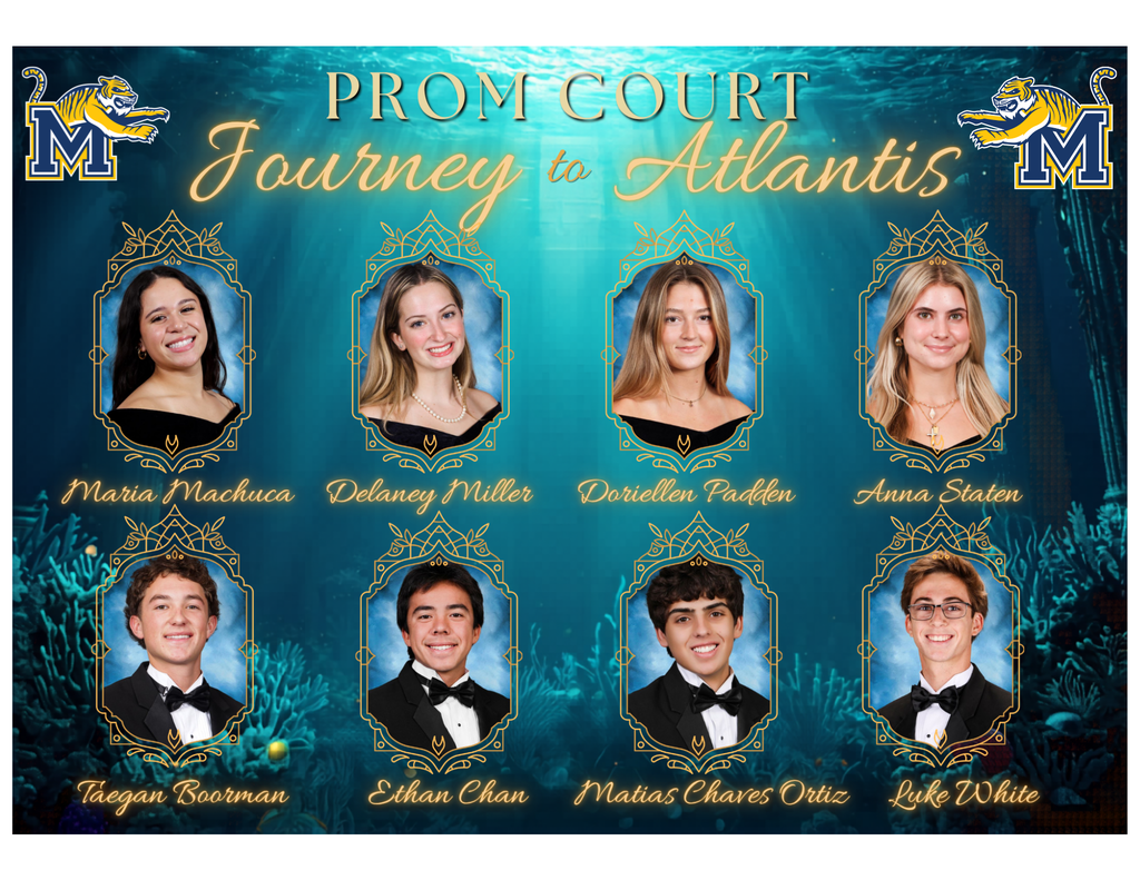 MCHS Class of 2026 Prom Court