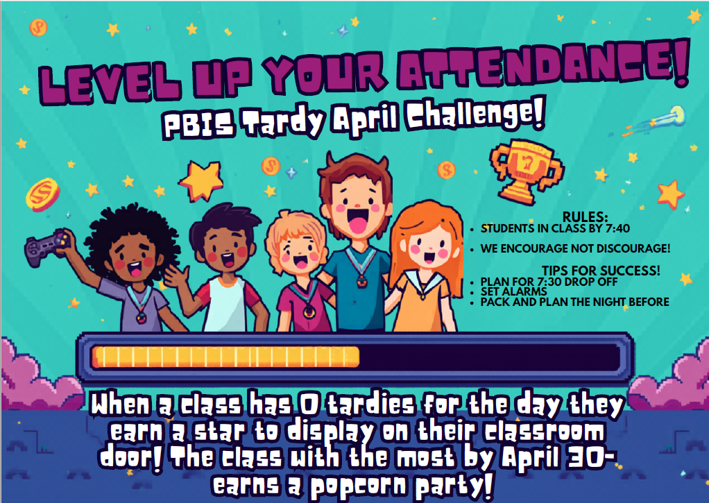 Level Up Attendance Challenge for April 2026