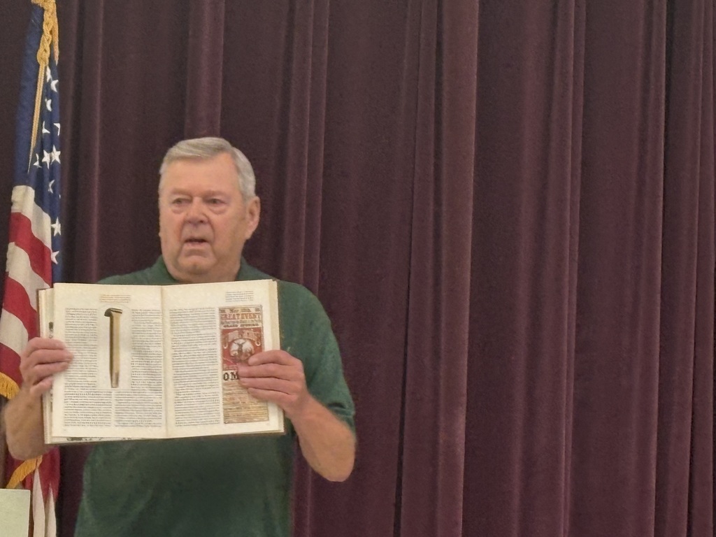 Mr. Harrington shares history of the railroads