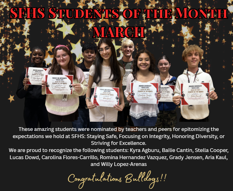 march students of month
