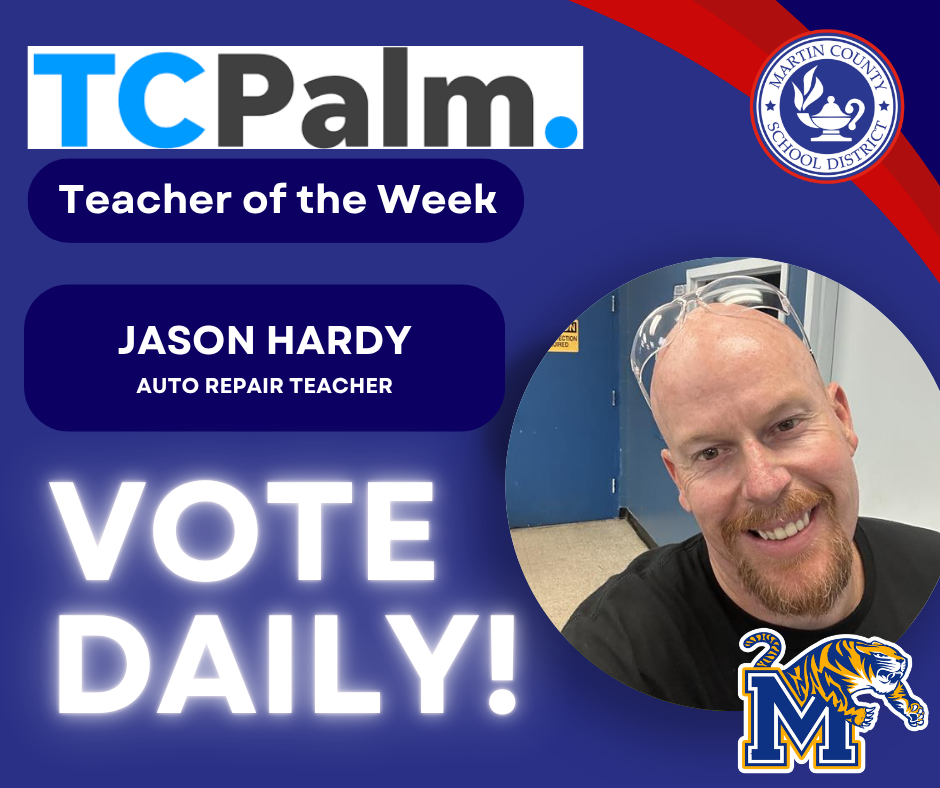 TCPalm Teacher of the Week Jason Hardy