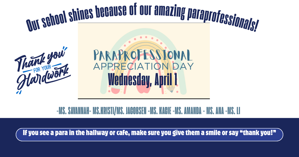 paraprofessionals day