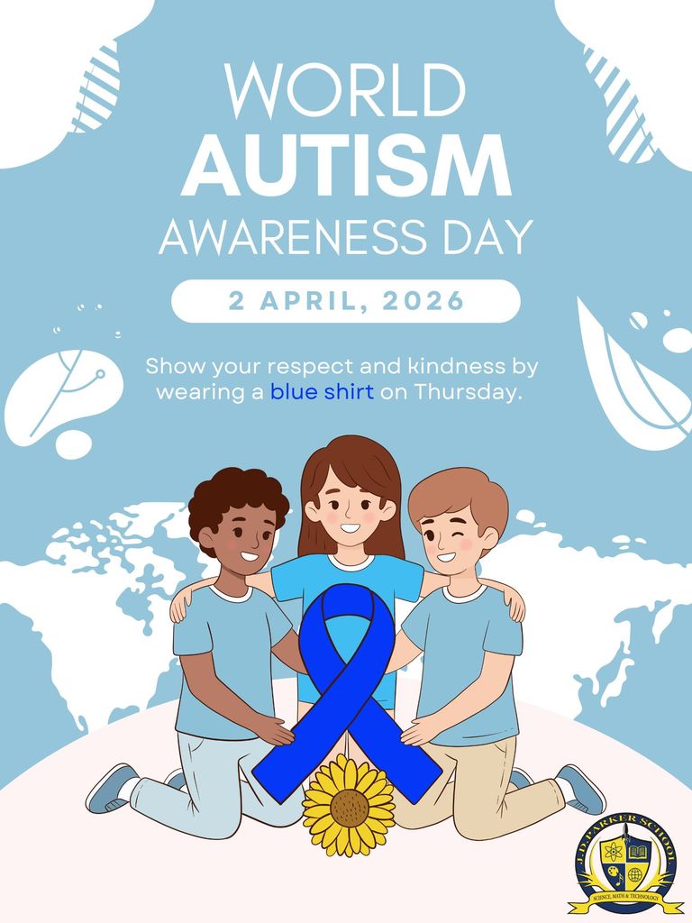 Please join us in wearing blue tomorrow, Friday, April 2nd to honor World Autism Awareness Day.