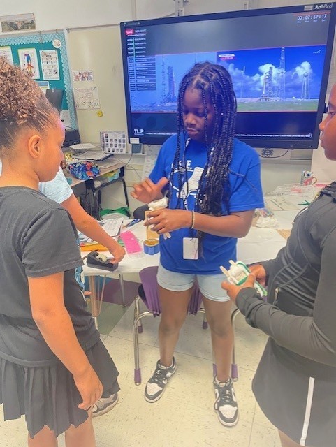 4th grade preparing for Artemis Launch on April 1, 2026