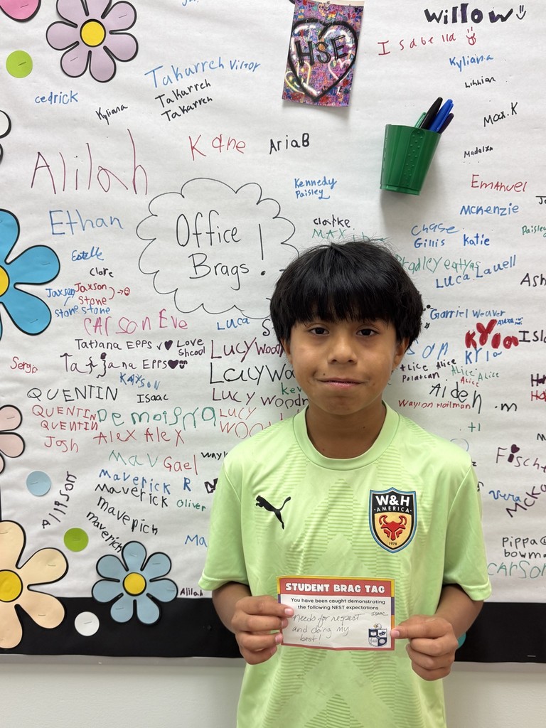 Way to go, Isaac. Signed the office brag wall