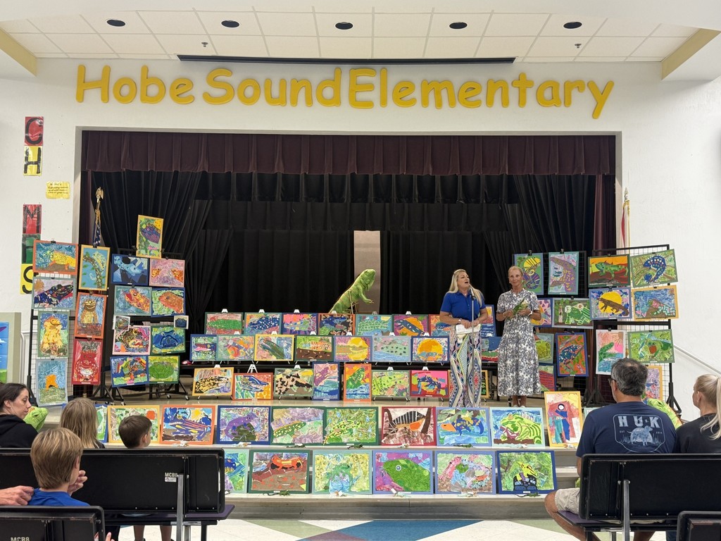 Welcome to the 40th annual 4th grade Art Show: LEAPIN' LIZARDS