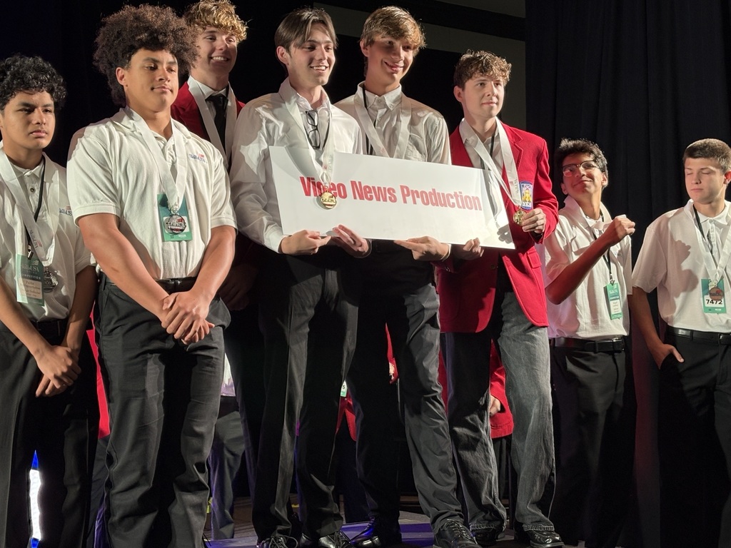 MCHS - 1st Place in the SkillsUSA State Video News Production Contest