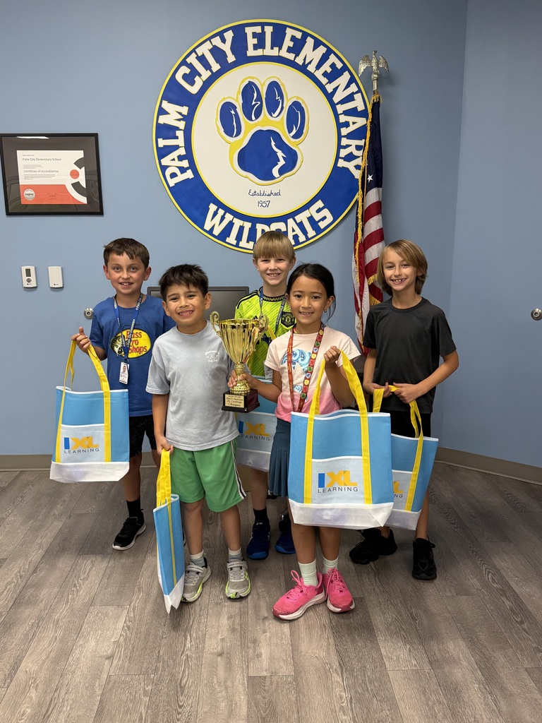 Palm City Elementary students win MCSD March Madness