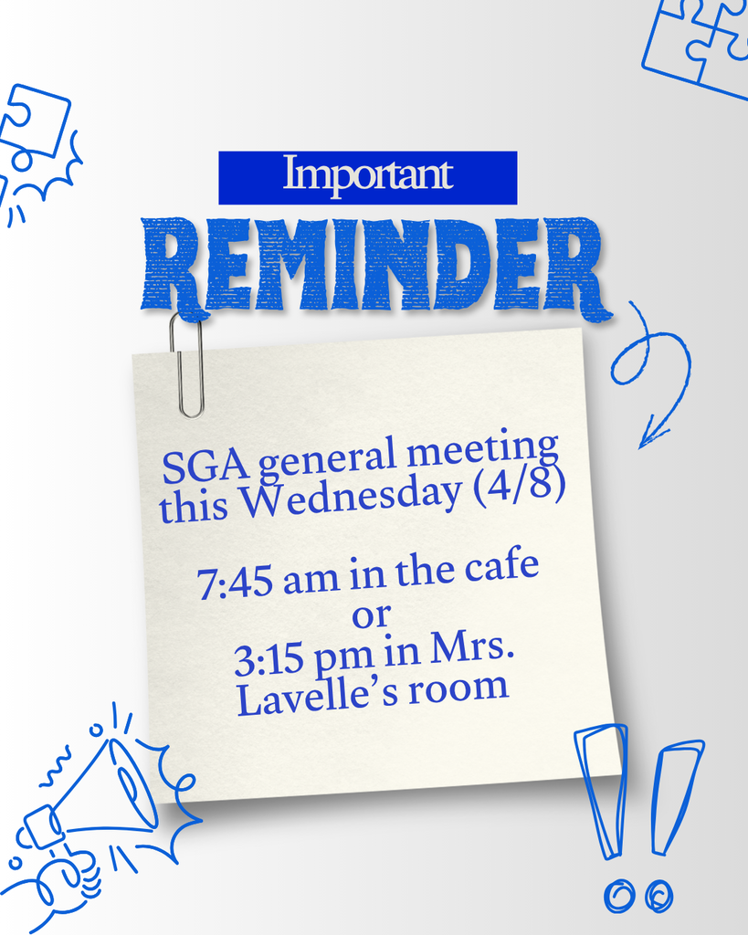 JBHS SGA Meeting