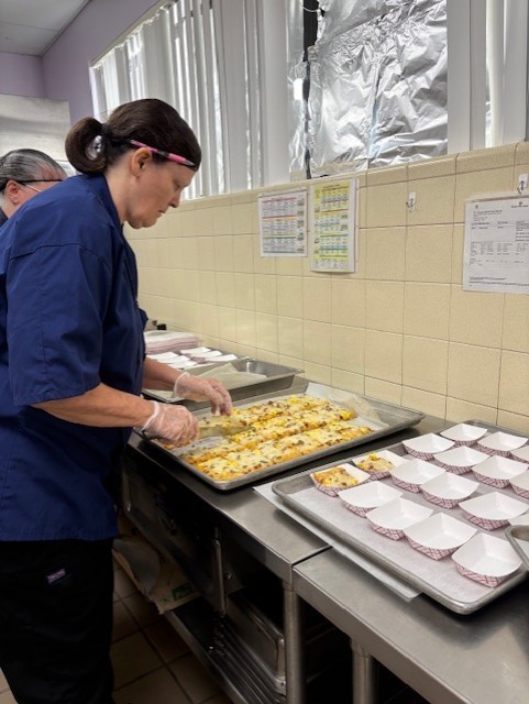 Students taste test new food items