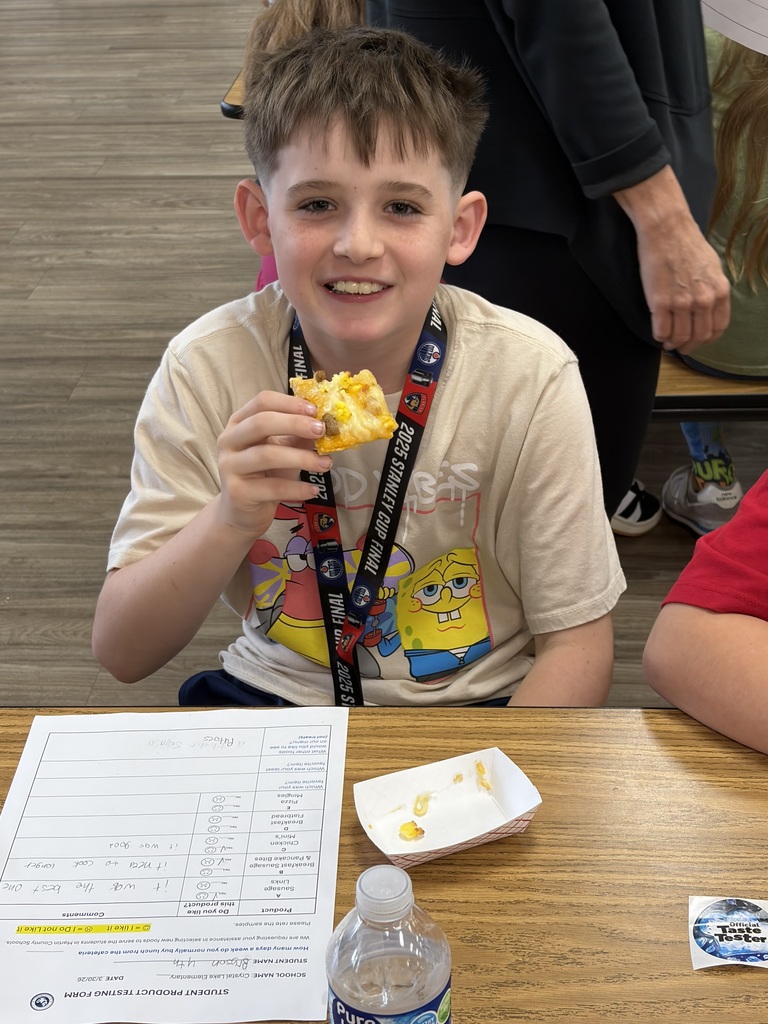 Students taste test new food items
