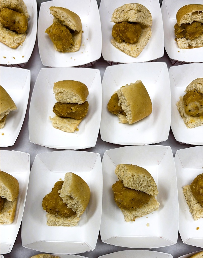 Students taste test new food items