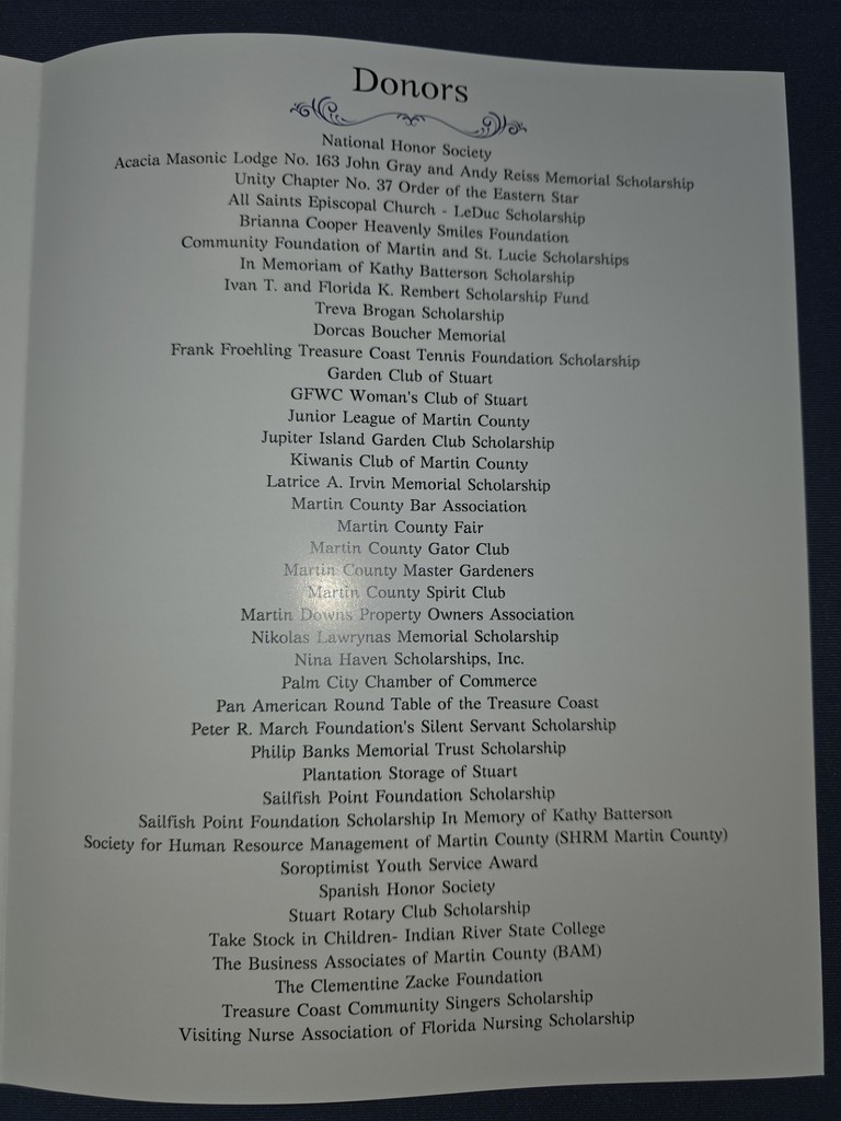 Class of 2026 MCHS Scholarship Night