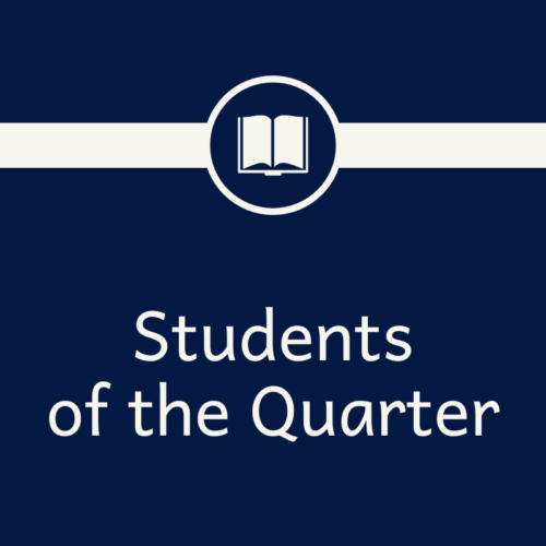 Student of the Quarter