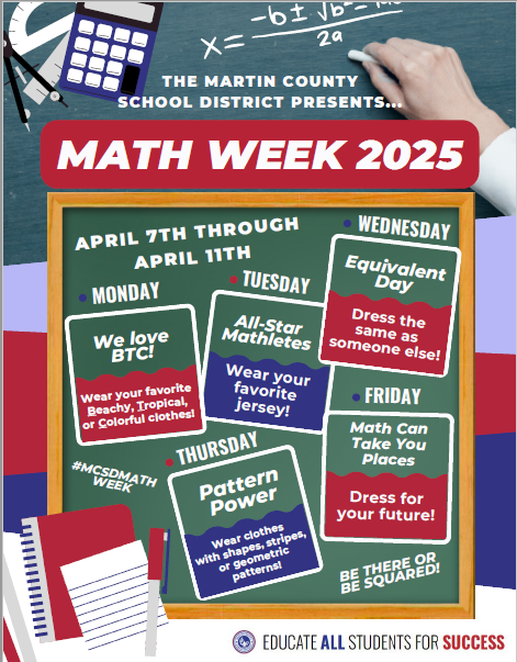 Math Week Flyer