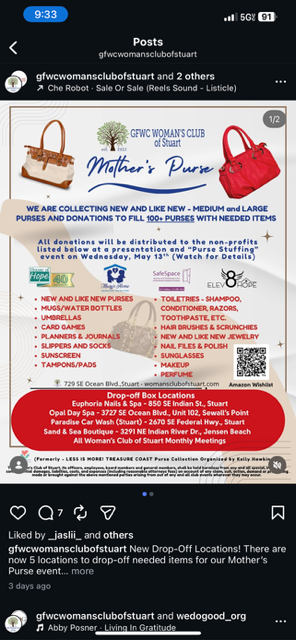 Pink Lions Purse Drive