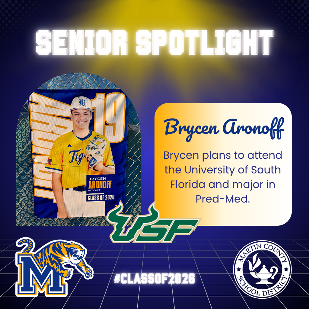 Spotlight on MCHS senior Brycen Aronoff