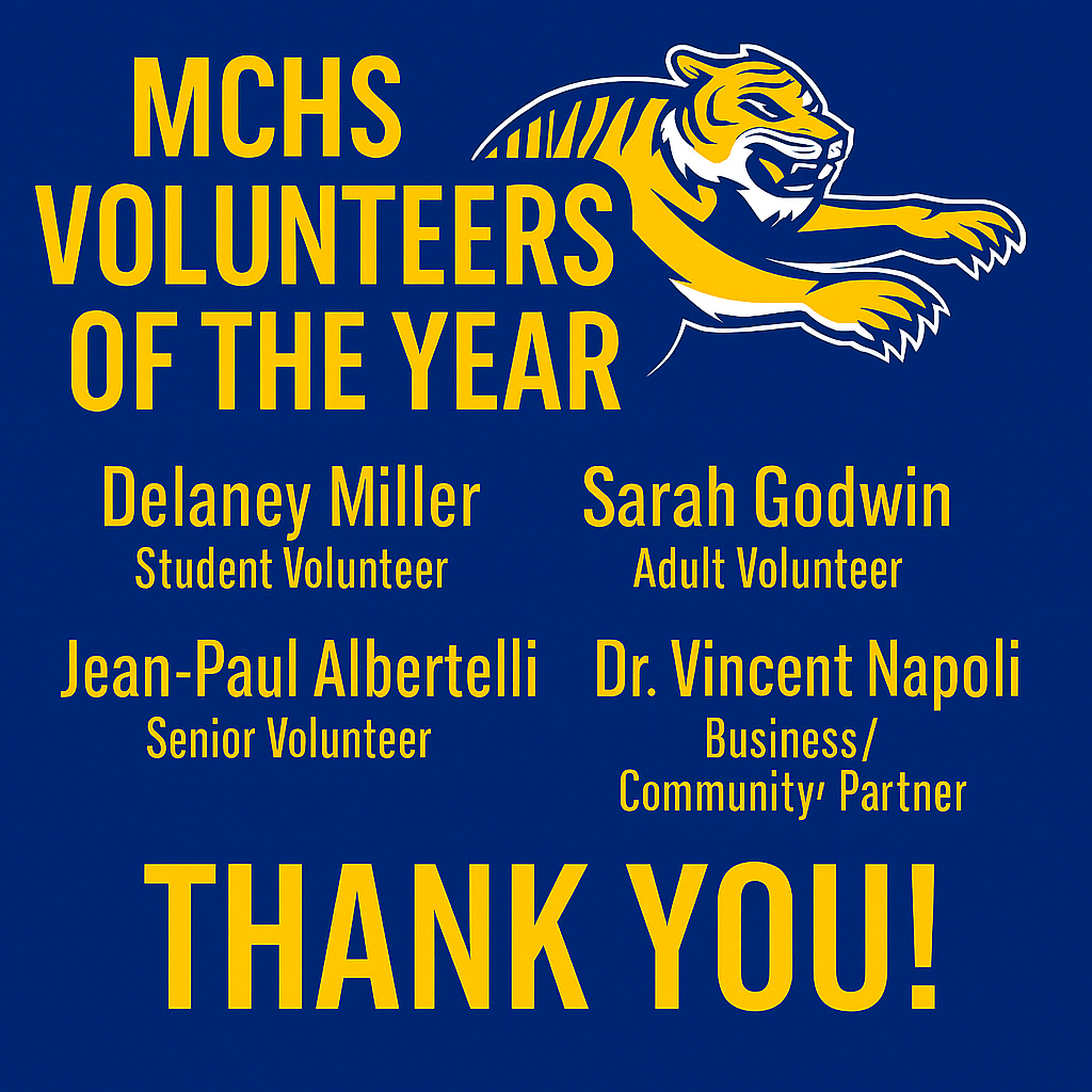 MCHS Volunteers of the Year
