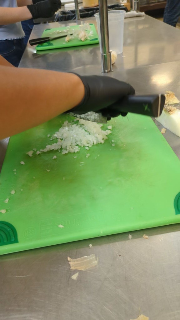 MCHS Culinary Students Prep for Academic Luncheon