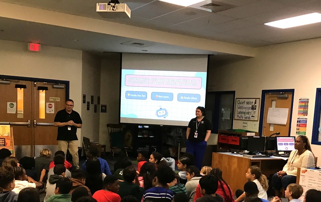 Students presentation on  AI