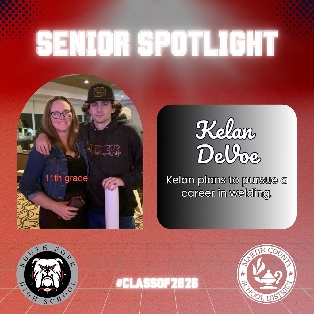 Spotlight on SFHS senior Kelan DeVoe