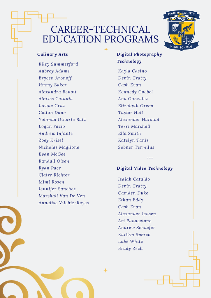 MCHS Future Ready Recognition Ceremony