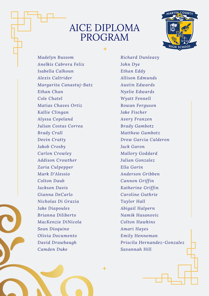 MCHS Future Ready Recognition Ceremony