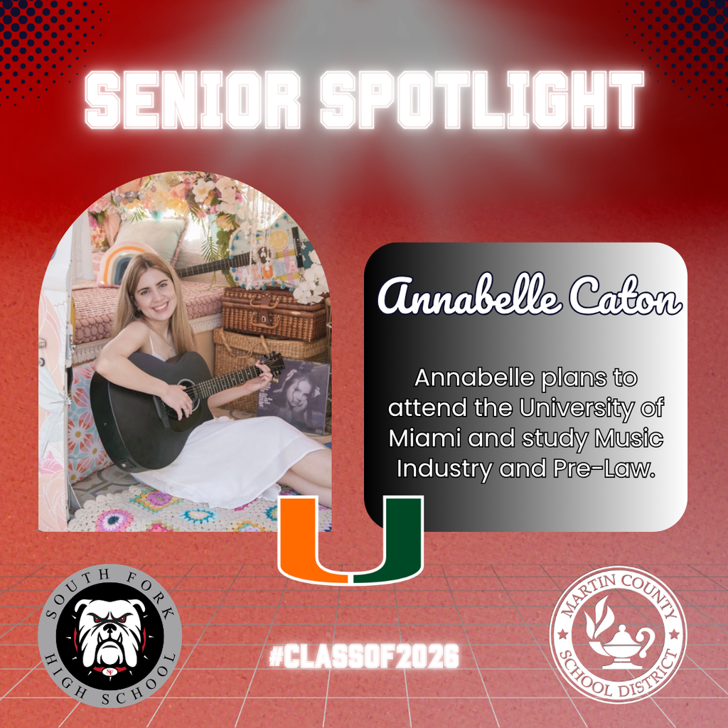 Spotlight on SFHS senior Annabelle Caton